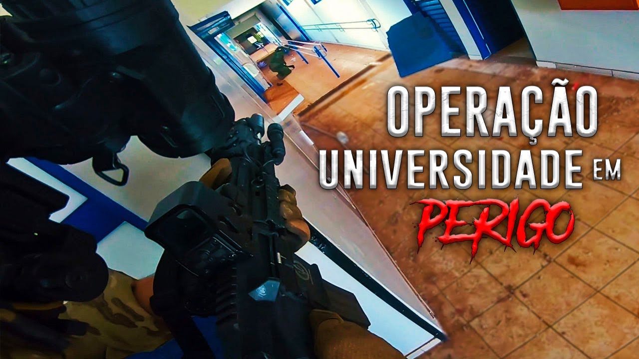 OPERAÇÃO UNIVERSIDADE EM PERIGO! (COMBATE DENTRO DE UMA FACULDADE REAL).
