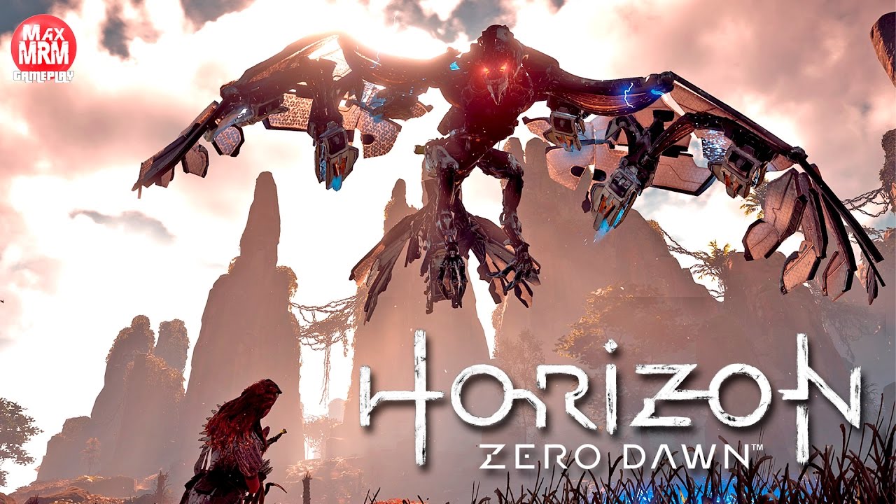 Horizon Zero Dawn - MATANDO E CONVERTENDO A AVE TEMPESTADE ( Ave Tempestade vs Bocarra )