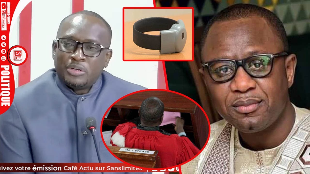 Badara Gadiaga lib&eacute;r&eacute; sous bracelet &eacute;lectronique r&eacute;action inattendue de Khadim Diop