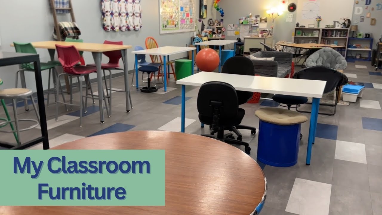 Flexible Seating in My High School Math Classroom | what is looks like & how it works #mathteacher
