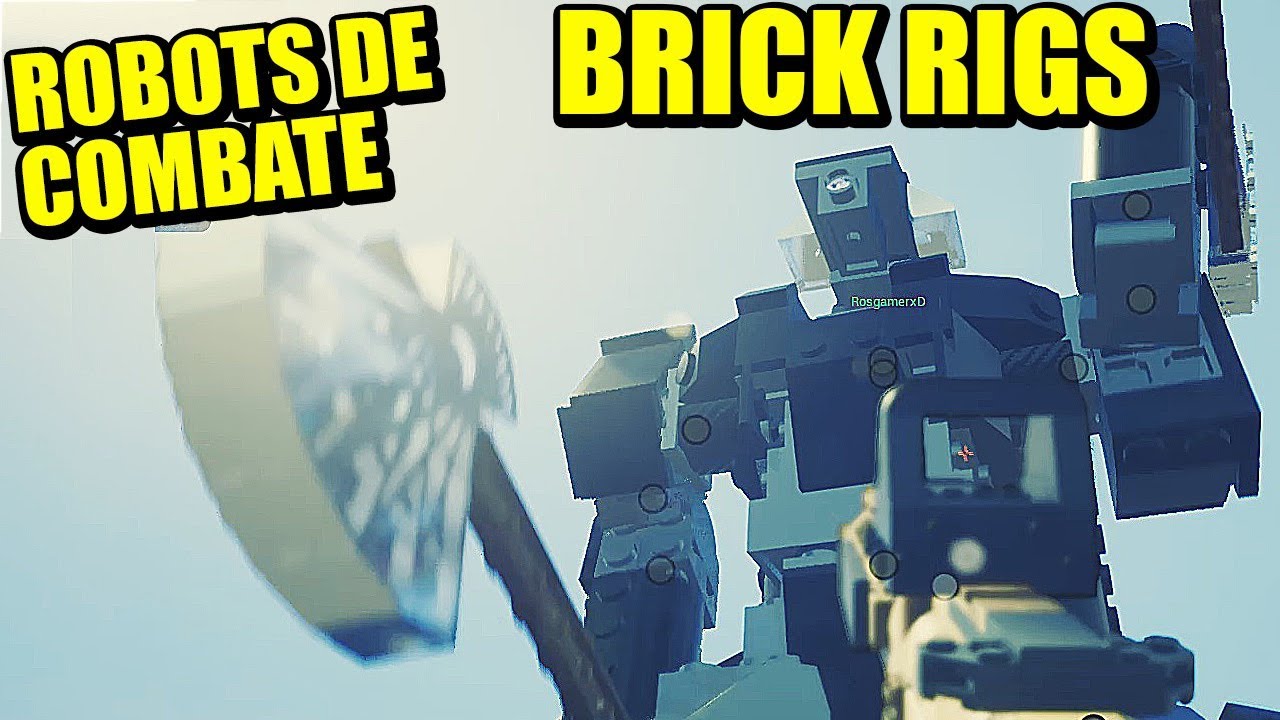 Actualización BRICK RIGS - ROBOTS VIKINGOS, AEROPUERTO Y OVNIS | Gameplay Español