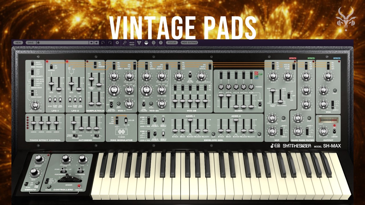 Cherry Audio SH-Max Presets – Vicious Antelope Shine Gold | Vintage Synth Pads