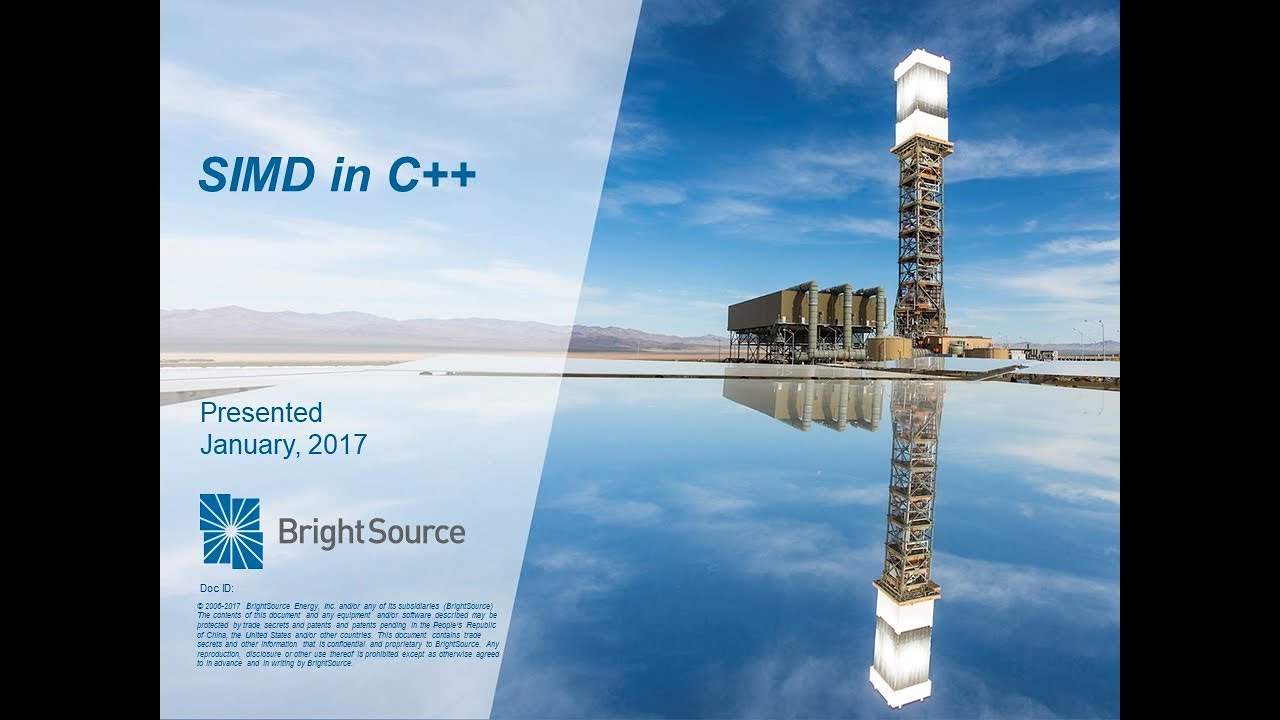 SIMD: CoreCpp: Mar18