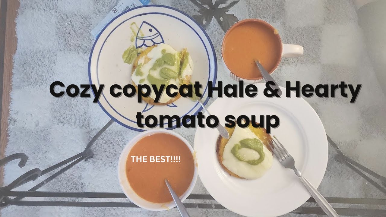 cozy fall copycat hale & hearty tomato cheddar soup