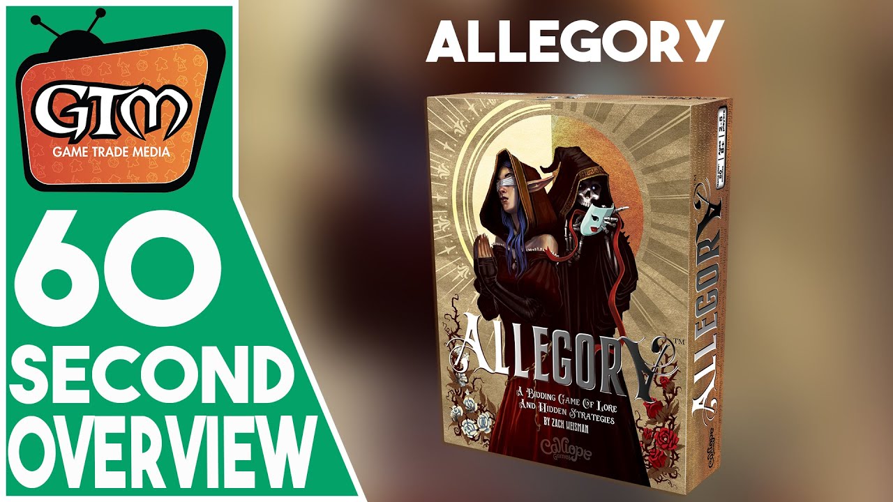 Allegory by Calliope Games | Game Trade Minute | (A 60 Second #Tabletopgaming Snapshot)