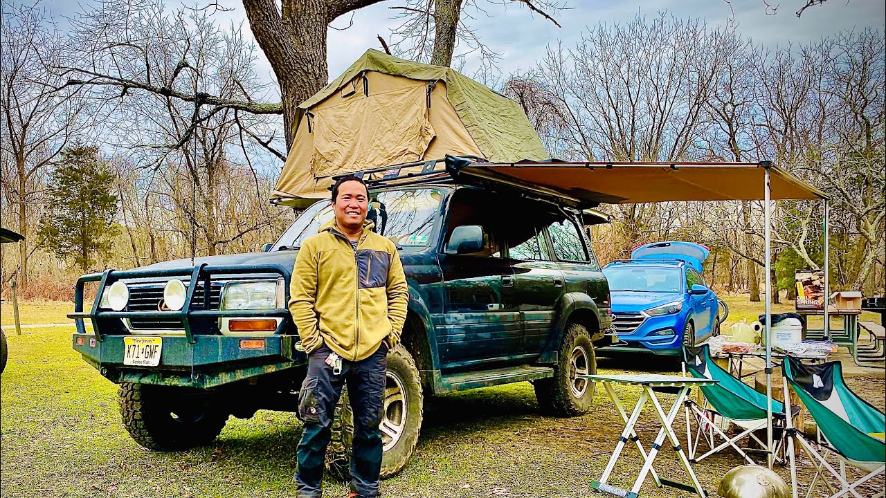 OVERLAND TRUCK TOUR | 1996 Lexus LX450 With Roof Top Camping Tent