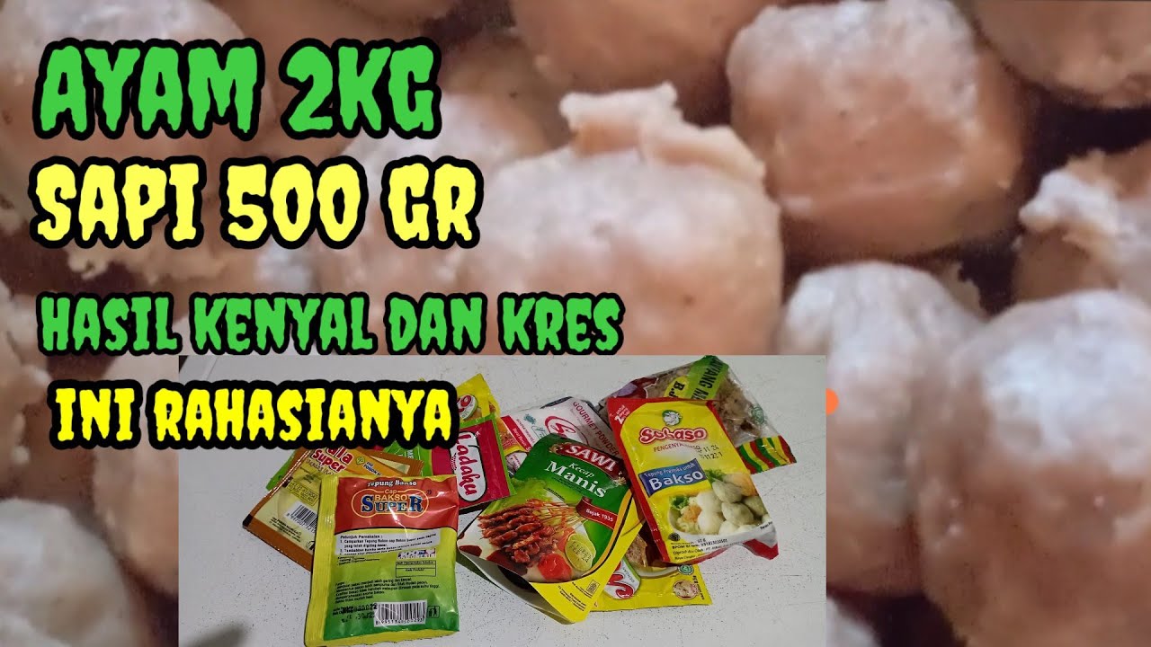 RESEP BAKSO HARGA MURAH RASA MEWAH, ‼️kenyal dan kres,penjual bakso,@Nasirchannelkdr
