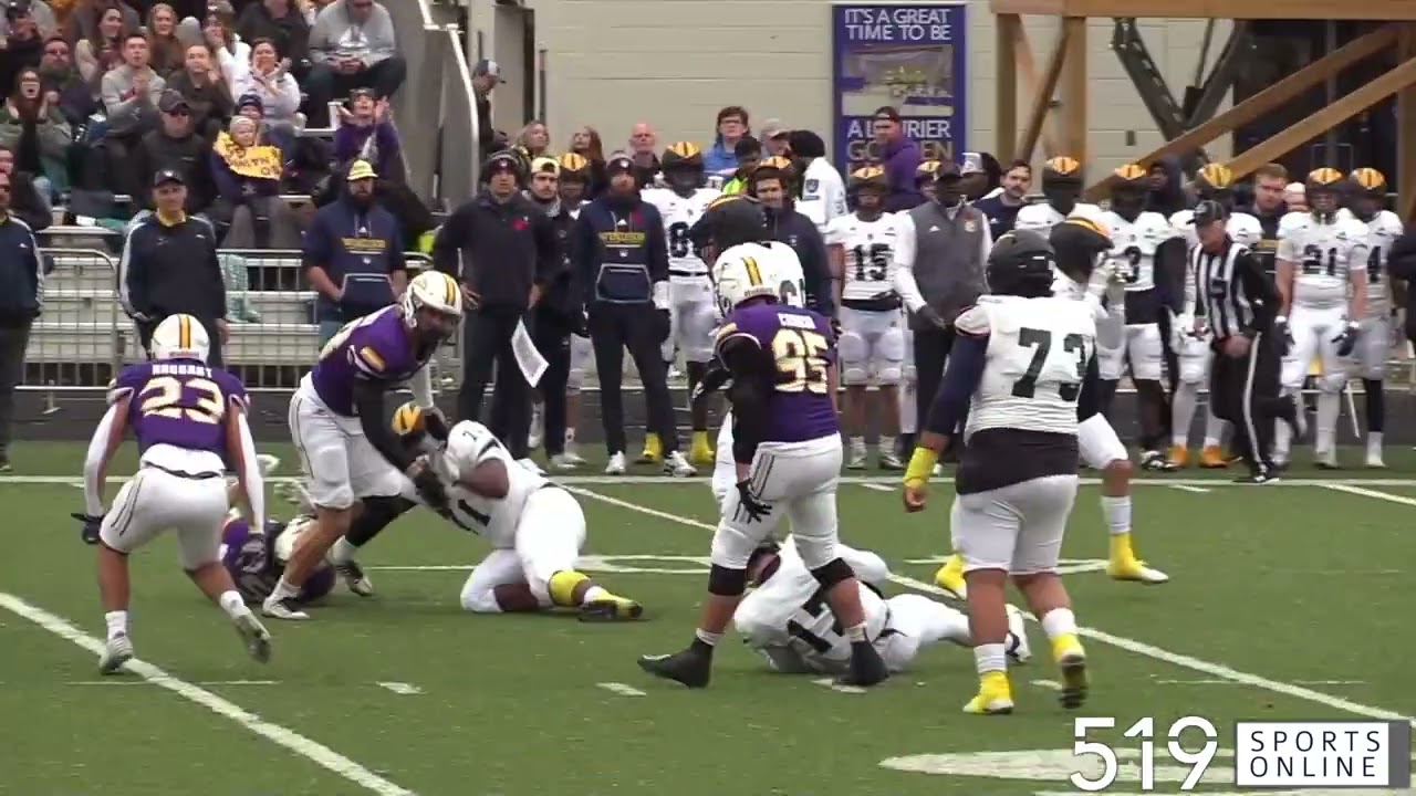 OUA Football Playoffs (Semifinal) - Windsor Lancers vs Laurier Golden Hawks