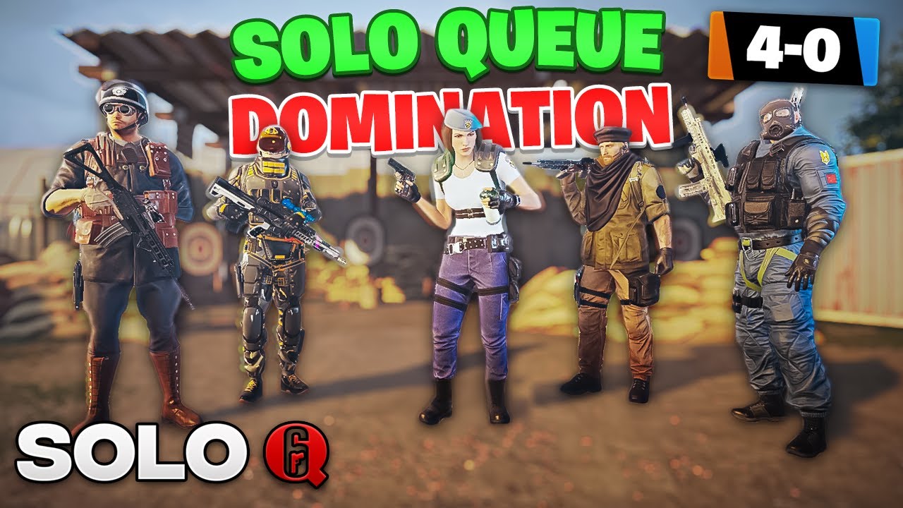 Доминирование над врагом в режиме &laquo;Соло-Q&raquo; | Соло в игре &laquo;Комп&raquo; - Rainbow Six Siege