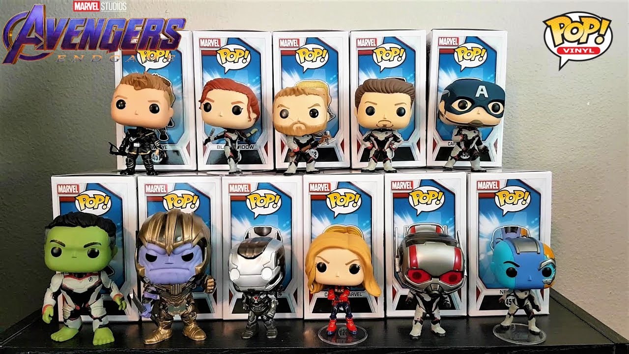Распаковываем новый набор Marvel Avengers Endgame Funko Pop!