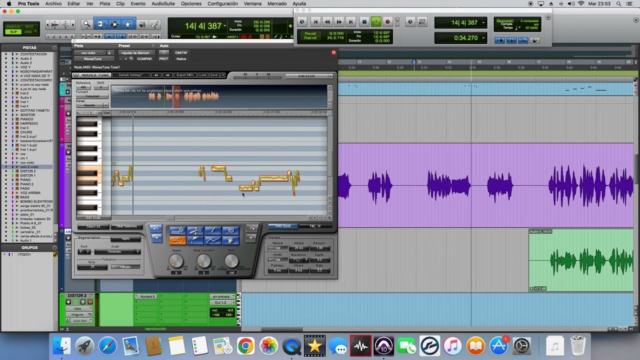 Como afinar una voz en pro tools