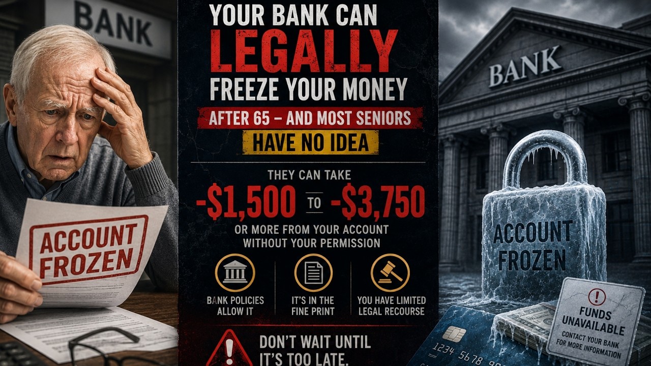 Your Bank Can Legally Freeze Your Money After 65 &mdash; And Most Seniors Have No Idea