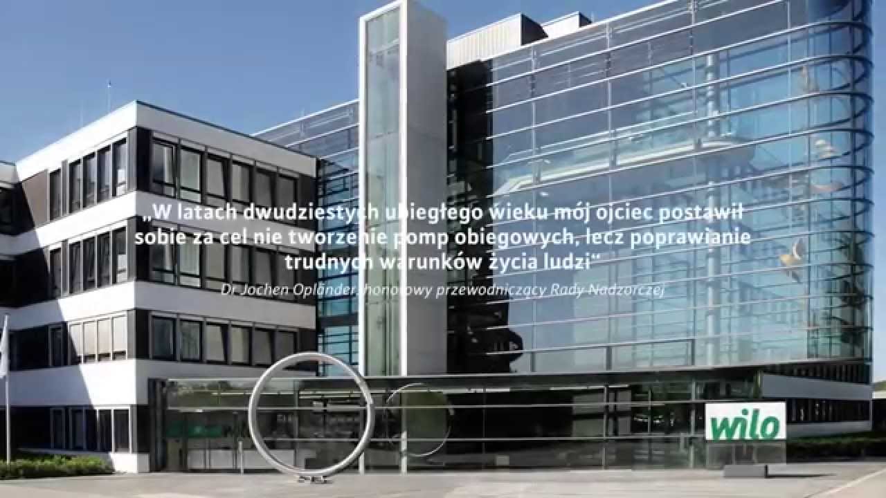 Wilo to innowacyjne koncepcje oraz technologia najwyższej sprawności