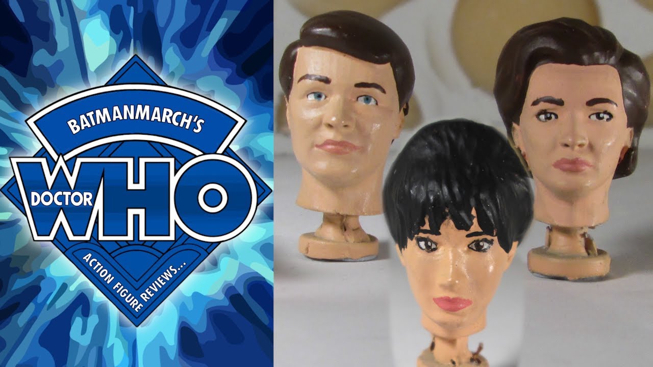 Doctor Who: Ian, Barbara and Susan CUSTOM Heads from gallifrey_customs
