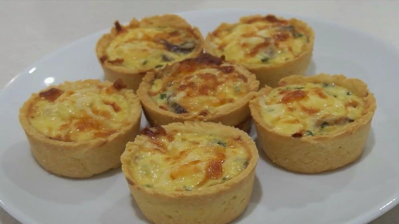 Ham & Mushroom Quiche 火腿蘑菇法式咸派