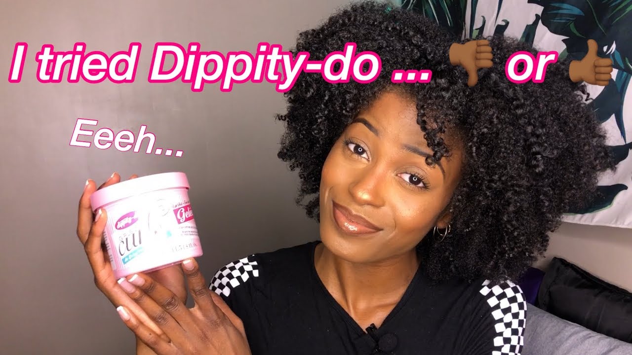 Dippity-Do Girls With Curls Styling Gelee Review Type 4a/3c | Wash N' Go