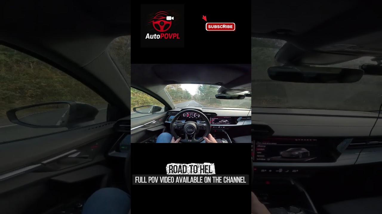 4K POV Epic Road To Hel 🌊 | Audi S3 | Pure Sound 4K 