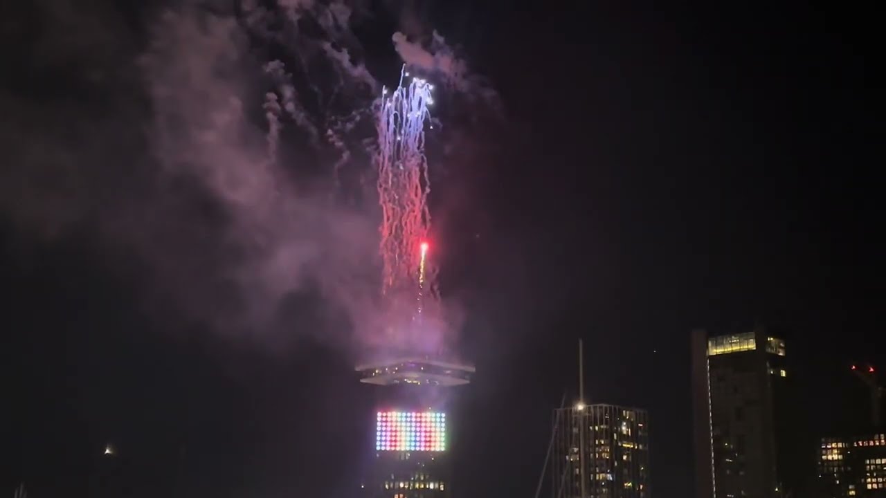 Fireworks Display SAIL 2025 Amsterdam 