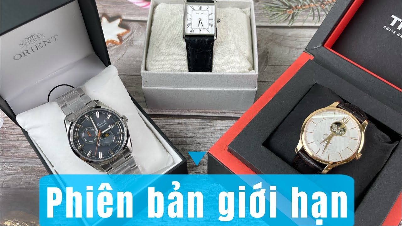 Sở hữu 1 chiếc đồng hồ Nhật sản xuất giới hạn với giá bình dân: Orient/ Tissot/ Seiko giá tốt