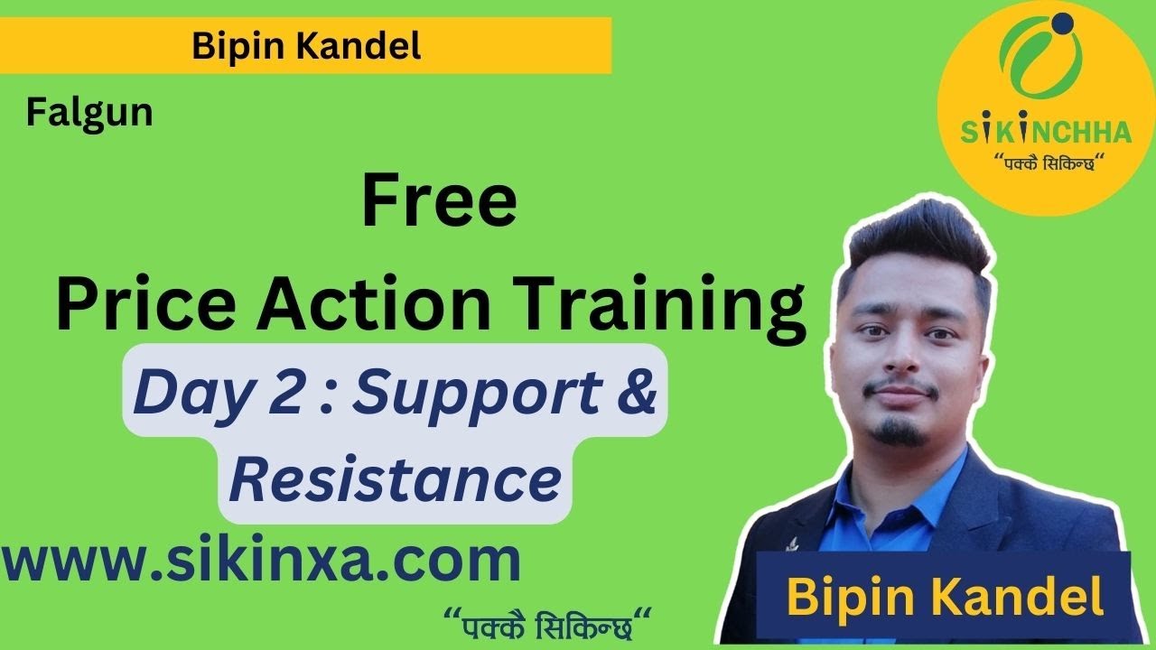 Free Price Action Training |  Support Resistance | Nepse | Falgun 2079 | YouTube Live | Day 2