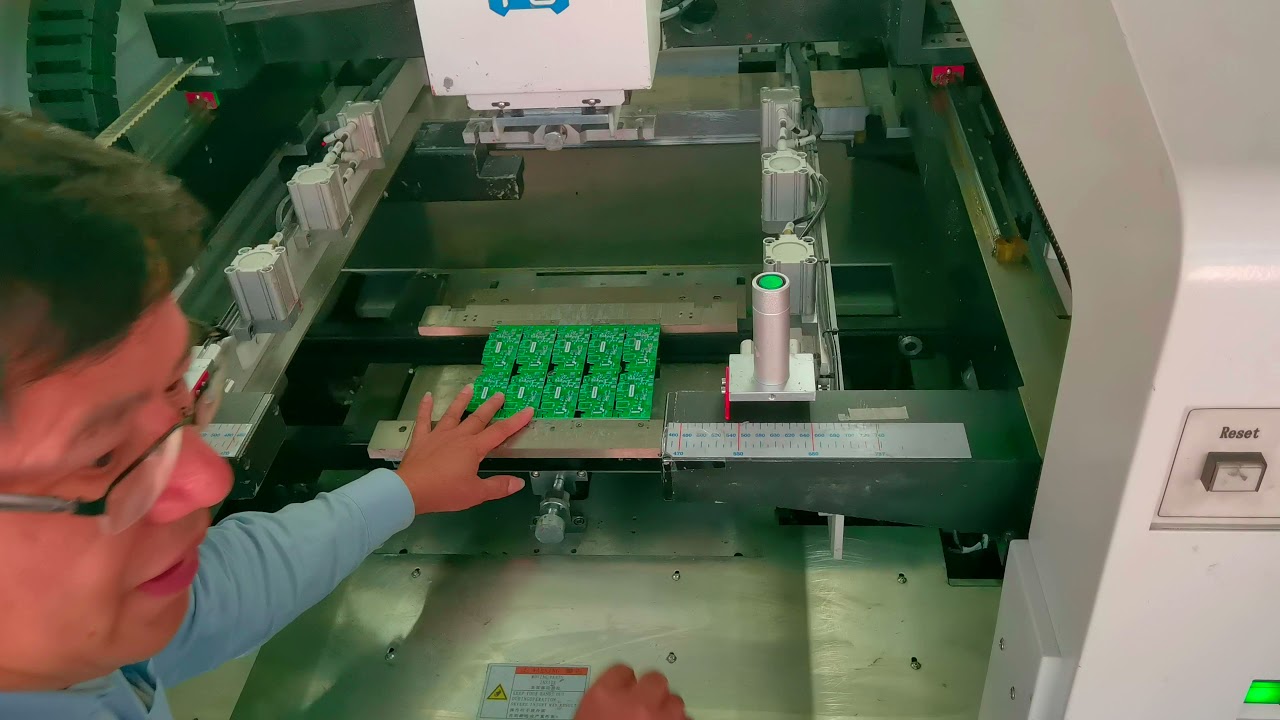 SMT solder printer CP400 operation tutorial | SMT Solder Paste Printer video training tutorials