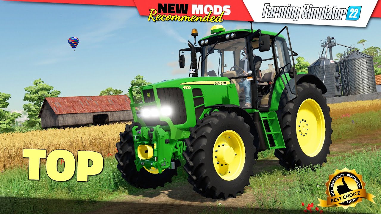 FS22 | John Deere 6030 Series - Farming Simulator 22 New Mods Review (2K 60Hz)