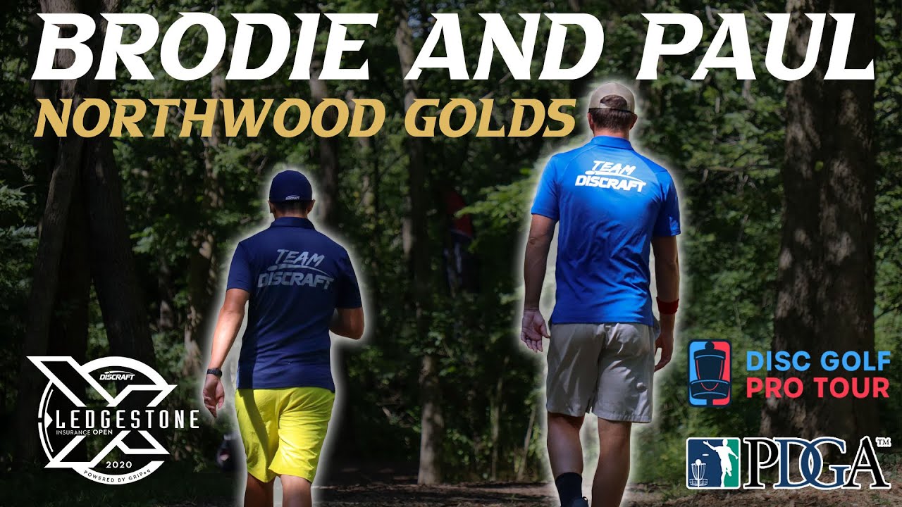 Paul McBeth and Brodie Smith | Northwoods Practice Round