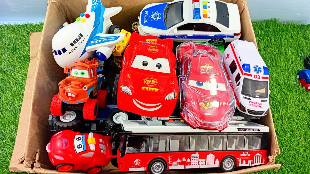 Interesting Toys and Mini Ambulance Cars Crash While Driving! Driving Test