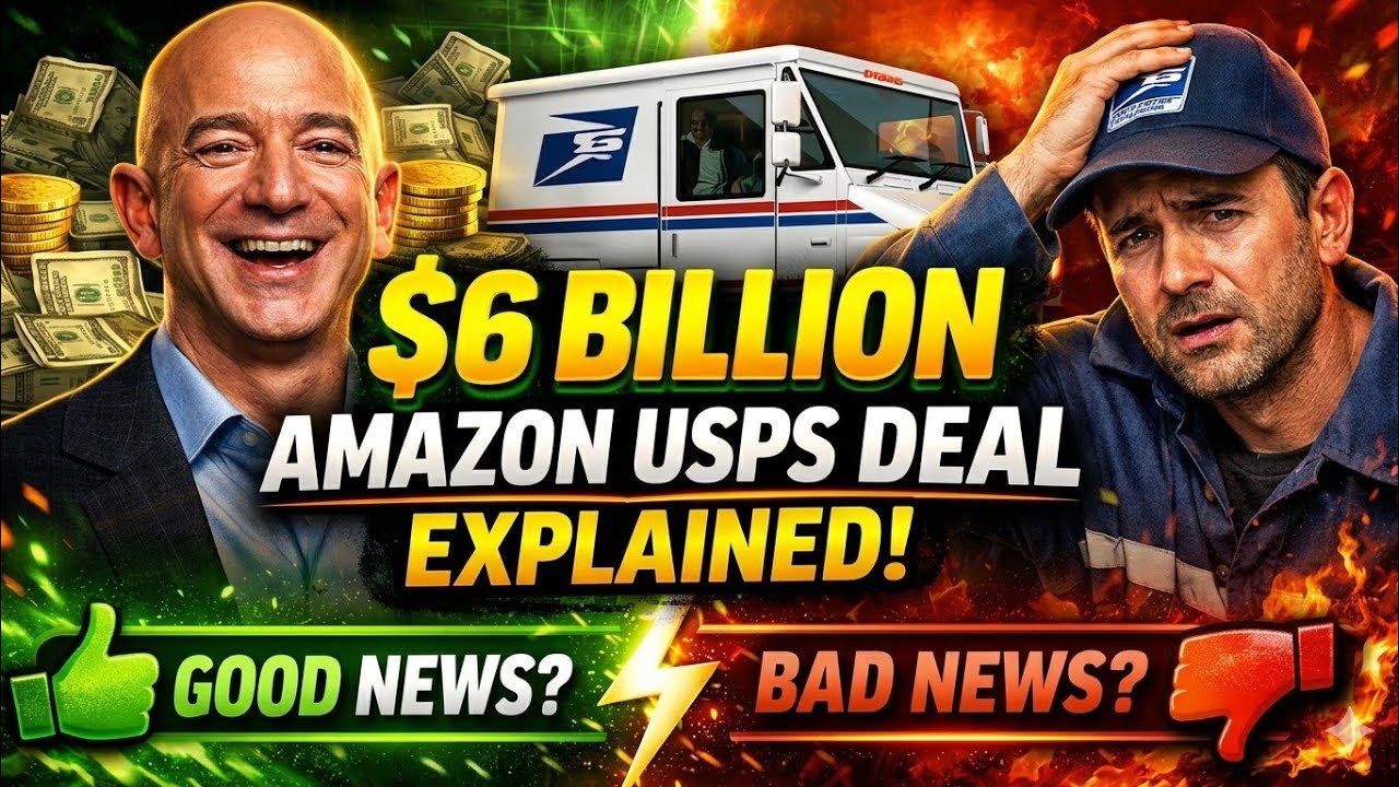 $6 Billion Amazon USPS Deal Explained: Good News or Bad?