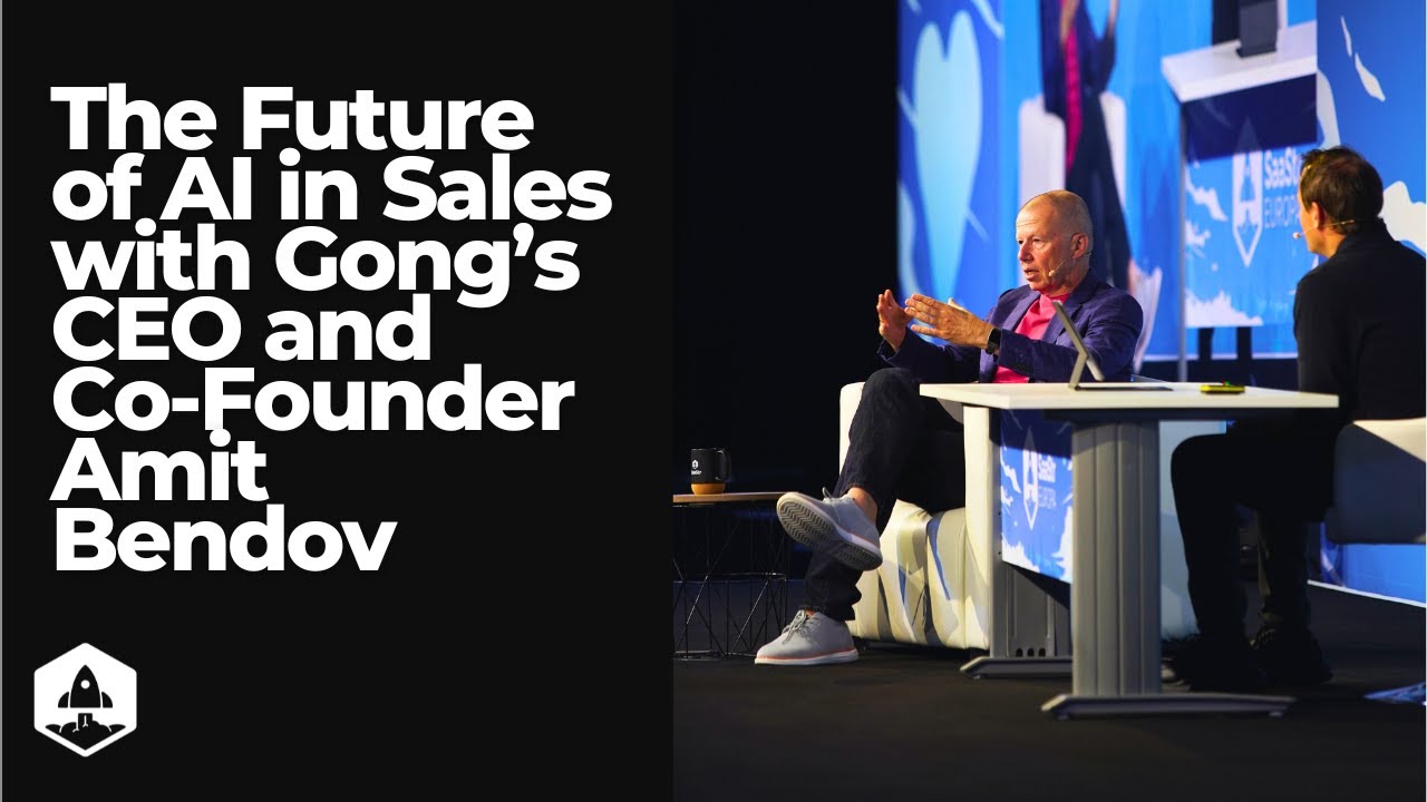 The Future of AI in Sales with Gong’s CEO and Co-Founder Amit Bendov