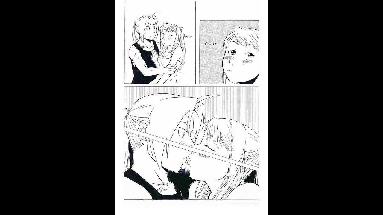 edward x winry comic