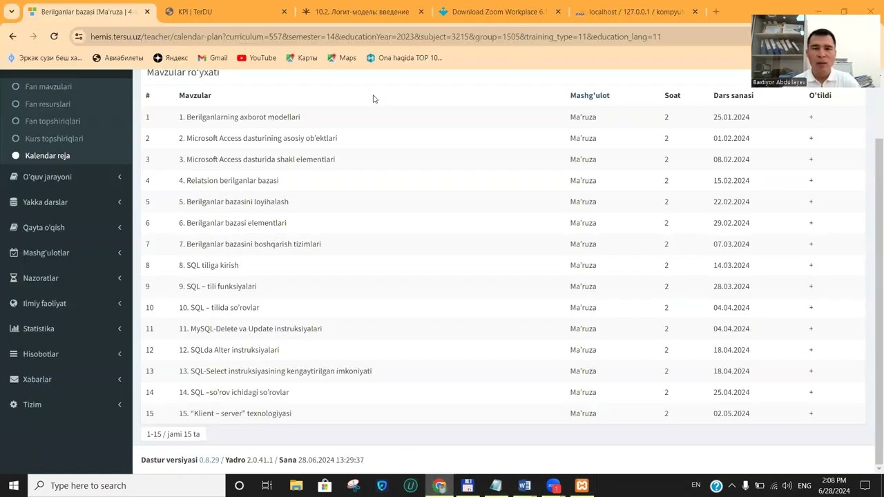 MySQL Delete va Update instruksiyalari
