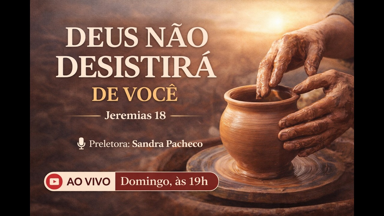 ✨ DEUS NÃO DESISTIRÁ DE VOCÊ ✨