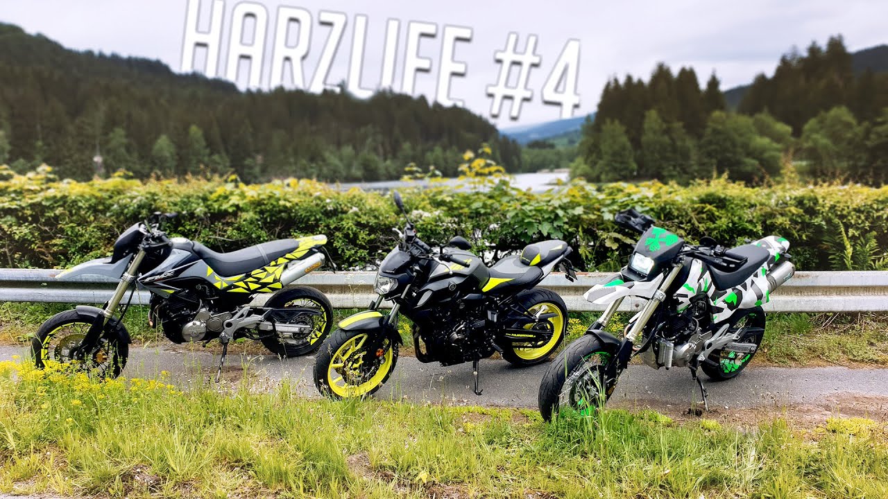 Harzlife #4 2k19 || Kyff // R1 // Soundr&ouml;hre // FMX650 // Wheelies || KLNDR.de