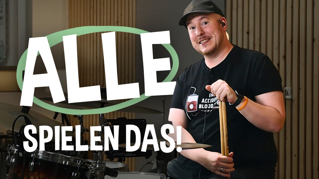 Dieses Schlagzeug Lick spielen ALLE ( und das ist auch gut so )