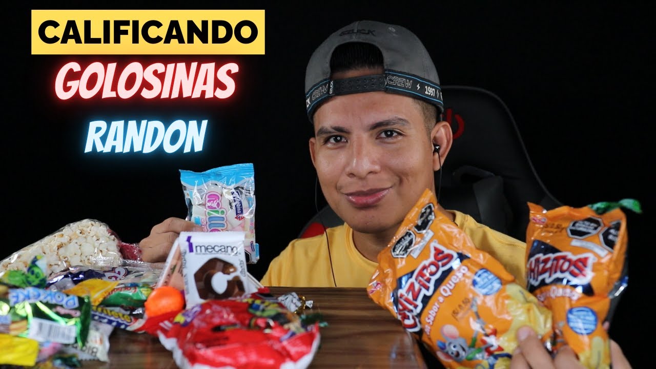 ASMR CALIFICANDO GOLOSINAS RANDON