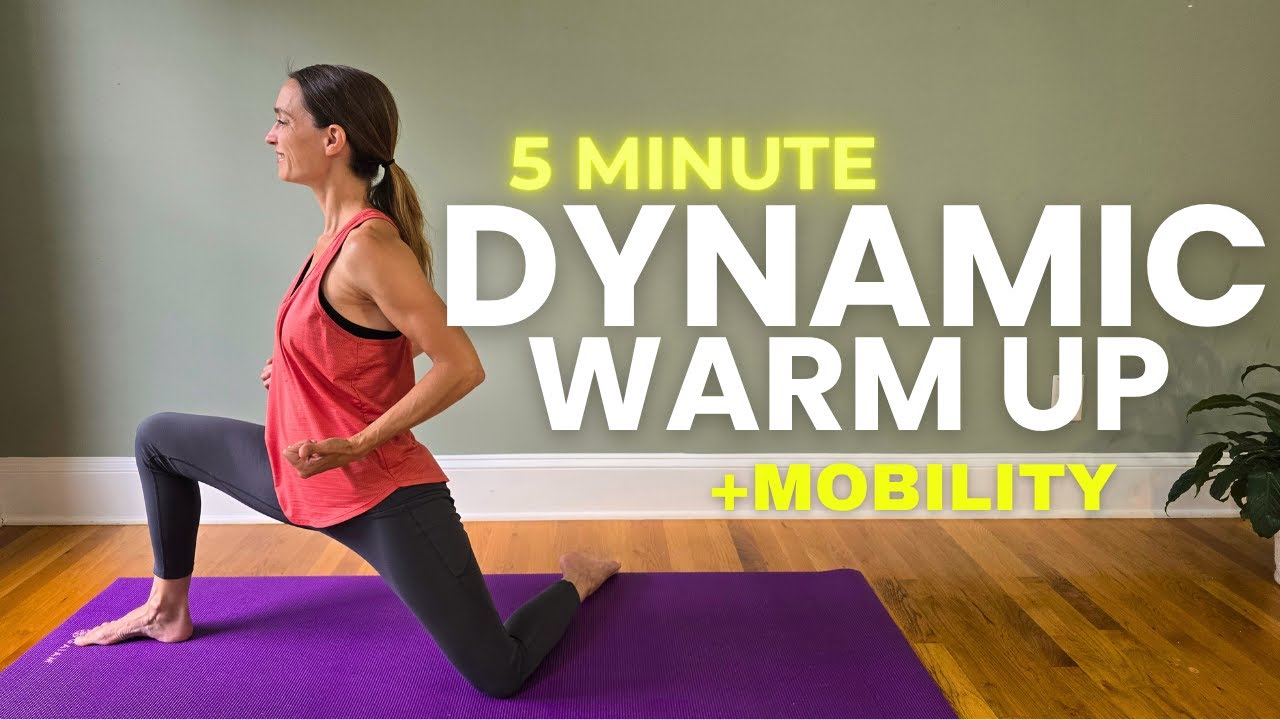 5 Minute Full Body WARM UP: Try This Dynamic Stretch Before You Workout!