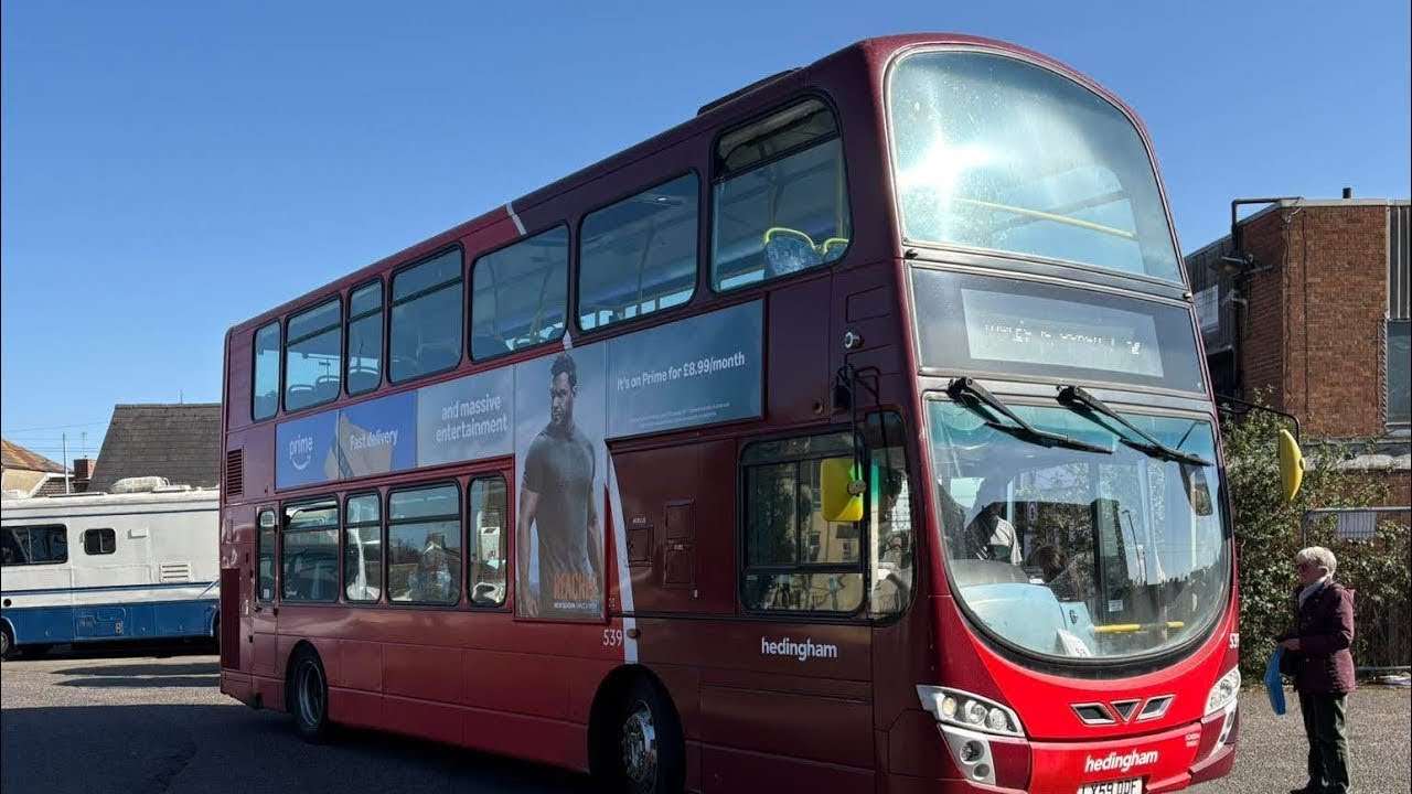 Volvo B9TL Wright Gemini 2 (LX59 DDF) | Konectbus 539 – Full Route 1A Journey!