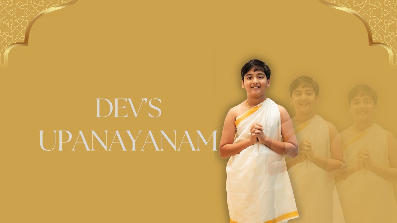 Dev upanayanam I kjs films dubai | highlight video