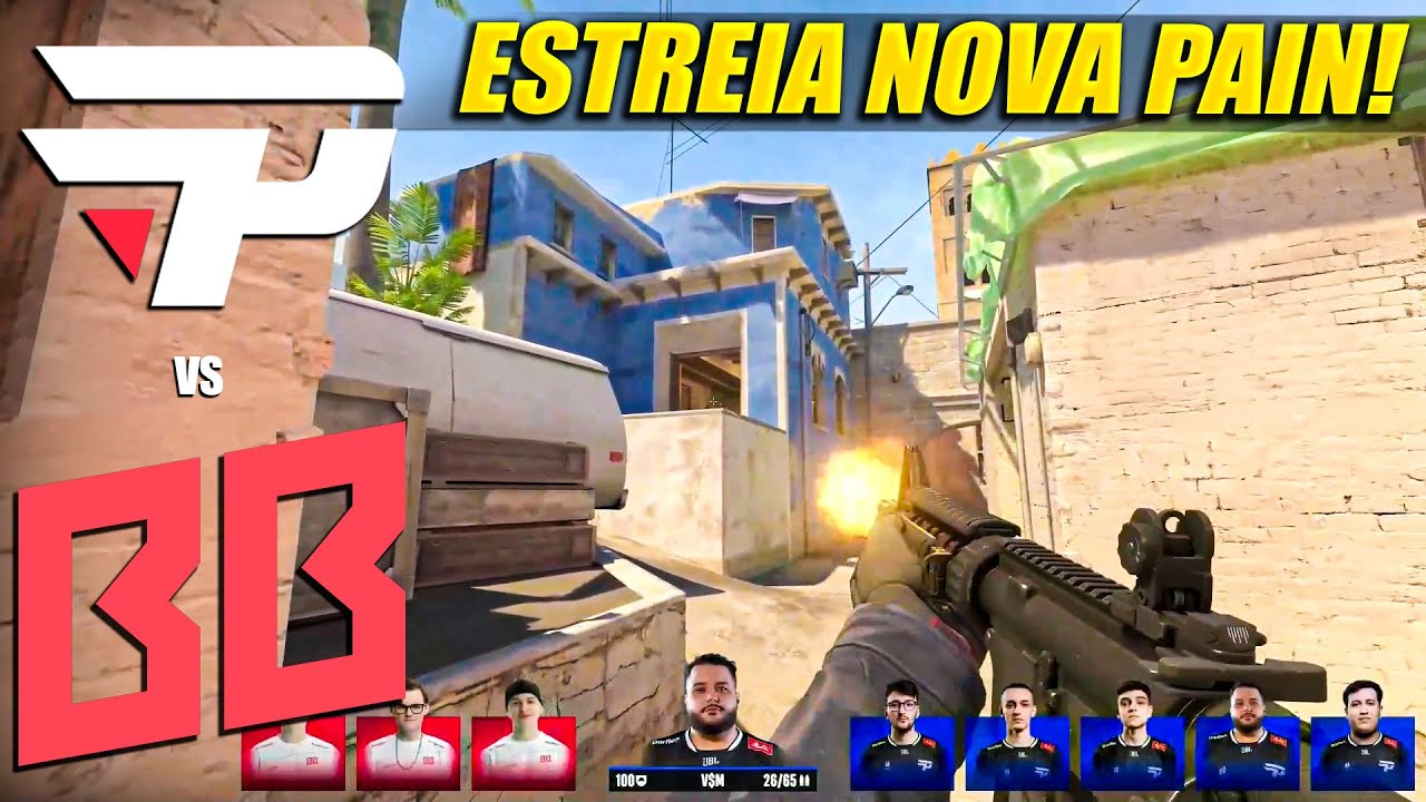 ESTREIA DO VSM E PIRIA NA PAIN! PaiN vs BetBoom  - BLAST Bounty 2025 S1 | MELHORES MOMENTOS