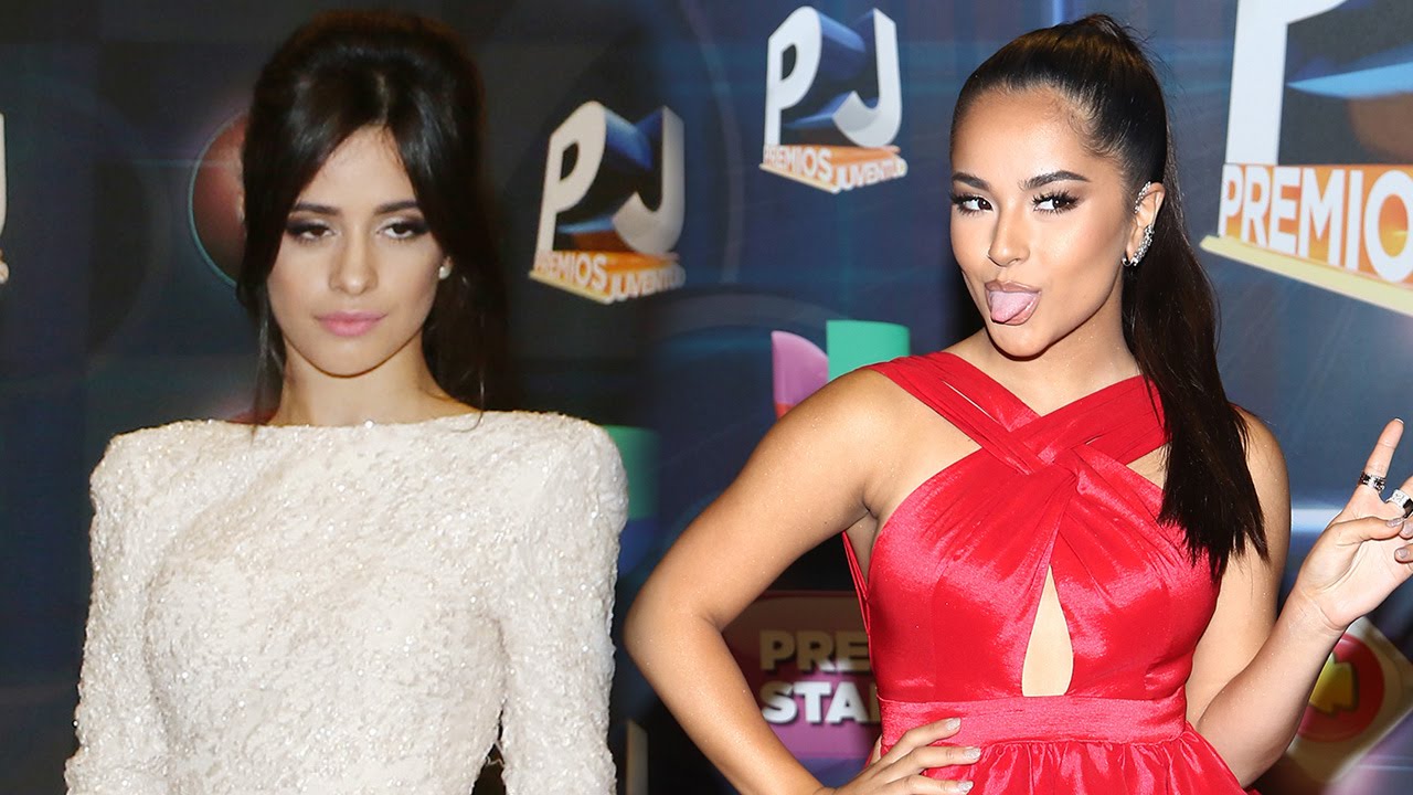 Becky G Incómodo Encuentro con Camila Cabello en Premios Juventud