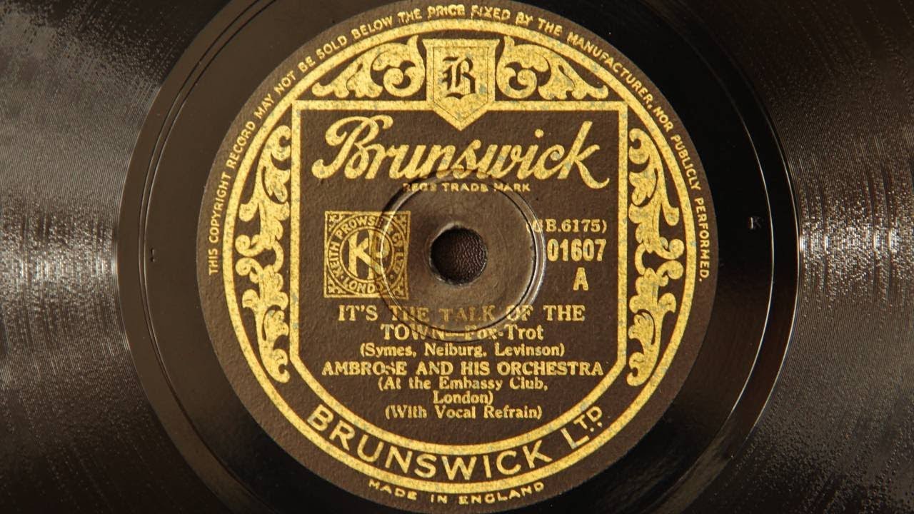 Ambrose and His Orchestra - It's The Talk Of The Town