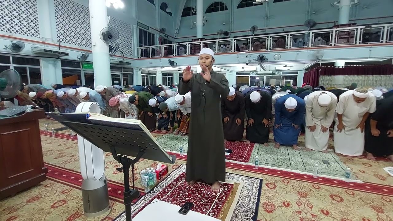 Solat Terawih 5.3.2026 Khamis1447H. Pimpinan Imam Ust.Shahir Arsyad Bin Mohd Idrus