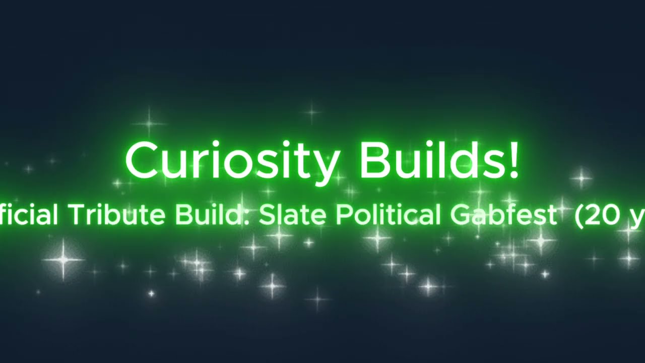 Curiosity Builds! Ep 7: Pivot to the Conundrum Desk.