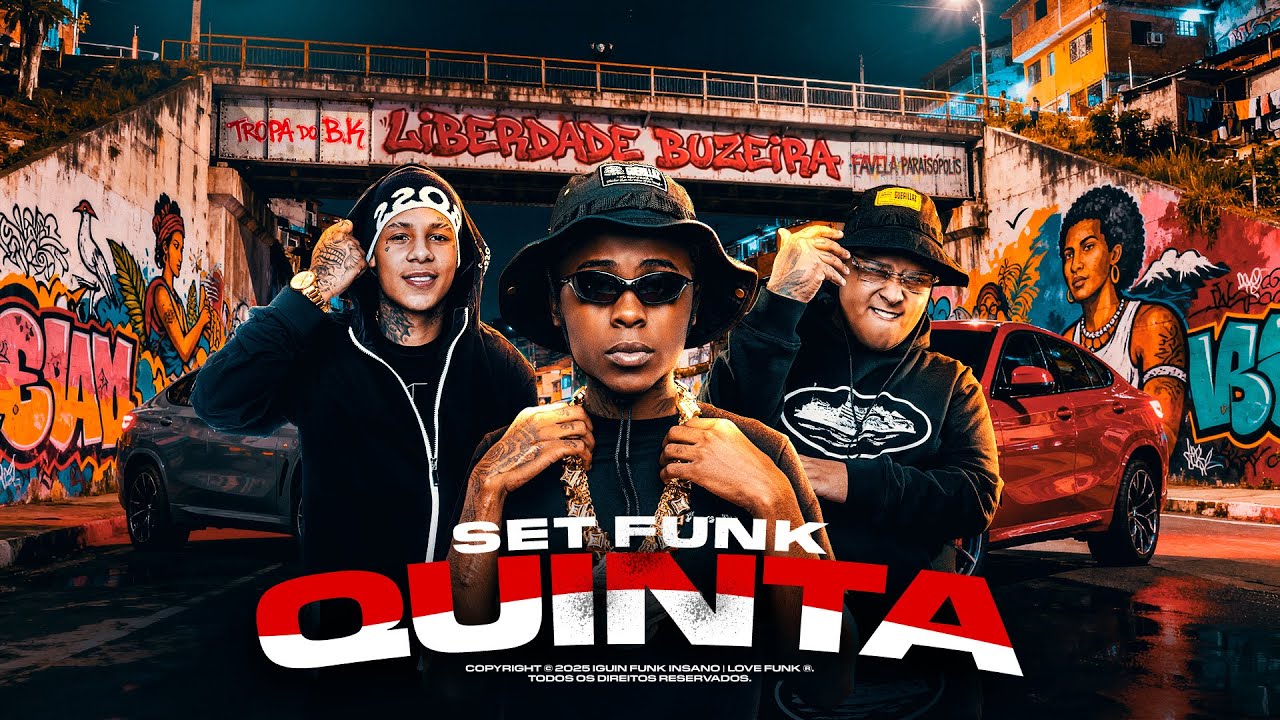 SET QUINTA - MC Meno K, MC Ryan SP, Boladin 211, MC Tuto, MC Lele JP (Playlist Funk 2025 Lançamento)