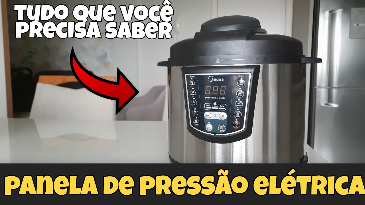 Panela de pressão elétrica Midea + testando com vocês *cozinhando feijão* |Ana Paula de Costa