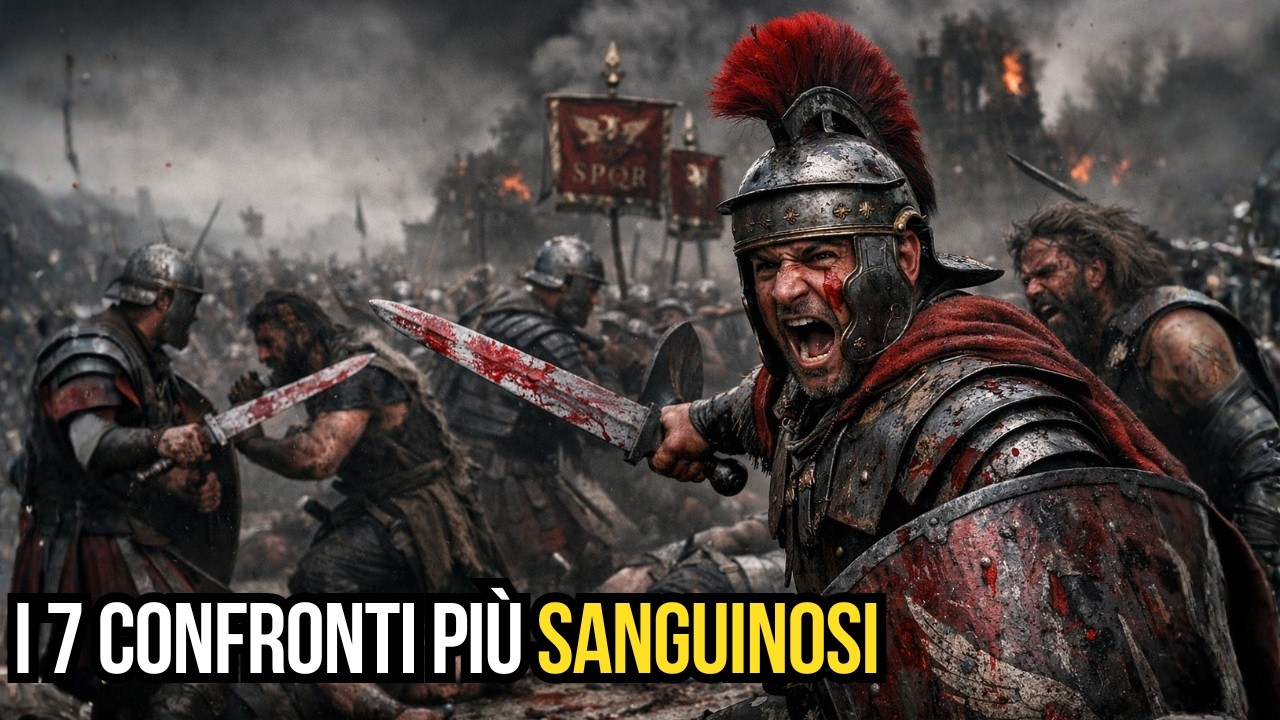 Le 7 Battaglie Più Brutali Combattute dall’Impero Romano