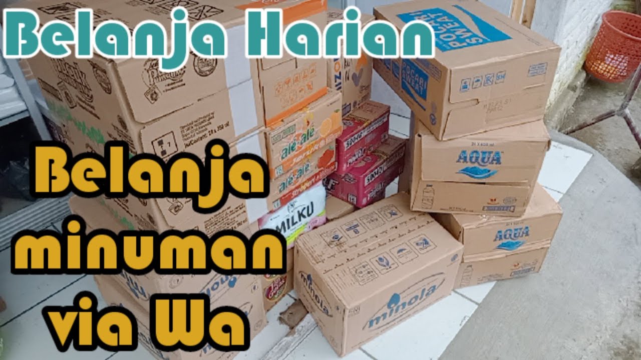 BELANJA HARIAN KEBUTUHAN WARUNG SEMBAKO VIA WA