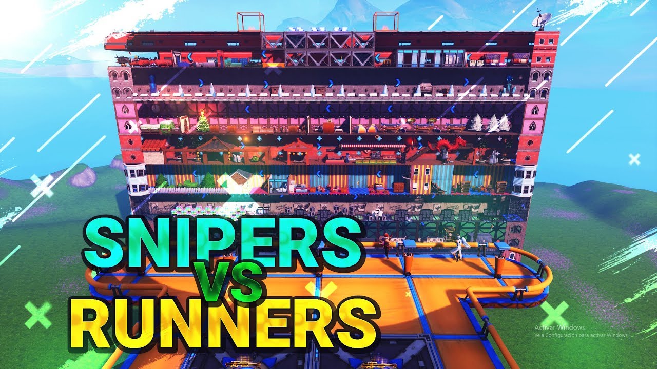 DUCK HUNT * SNIPERS VS RUNNERS * - FORTNITE