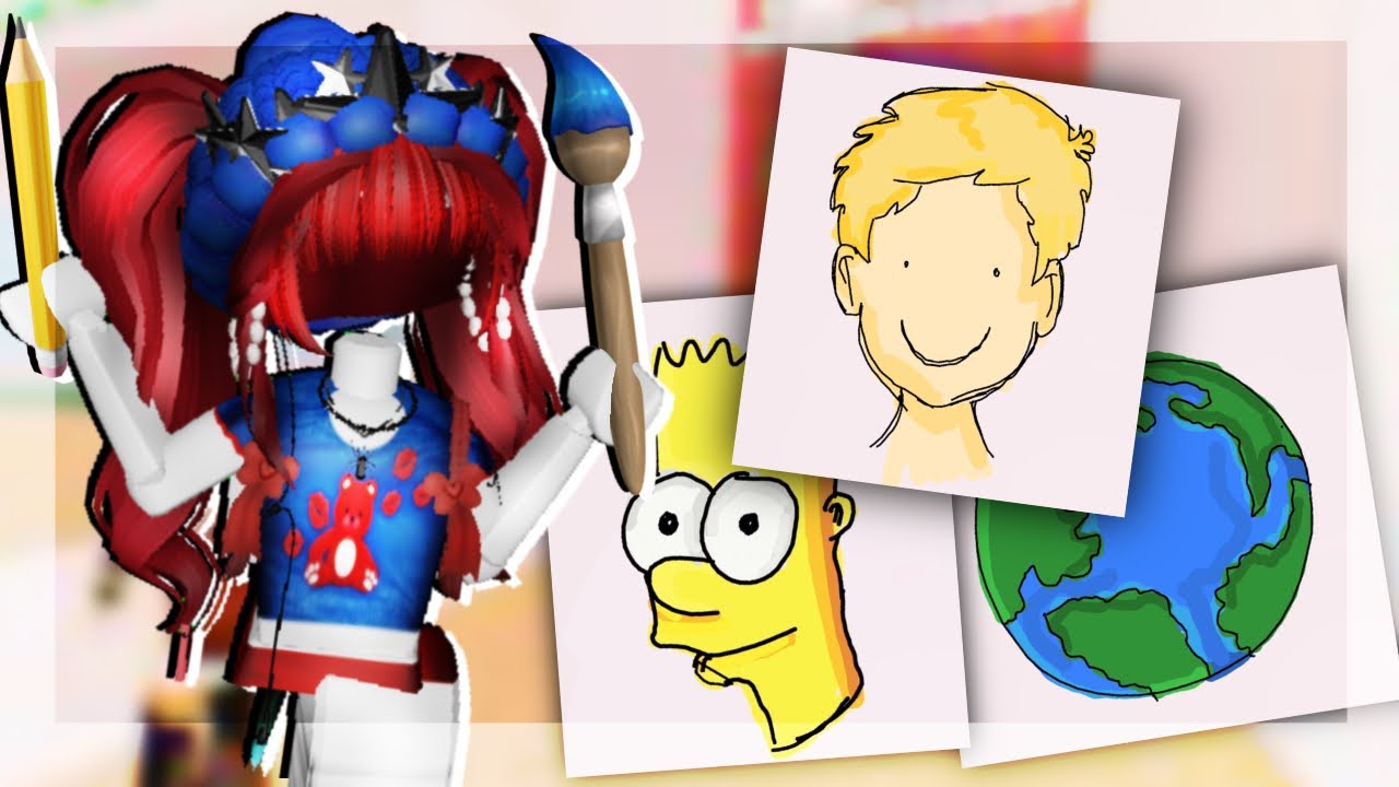 I played SPEED DRAW in ROBLOX